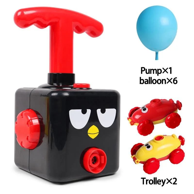 🎁Fun Packed Balloon Car Toy Pump Set
