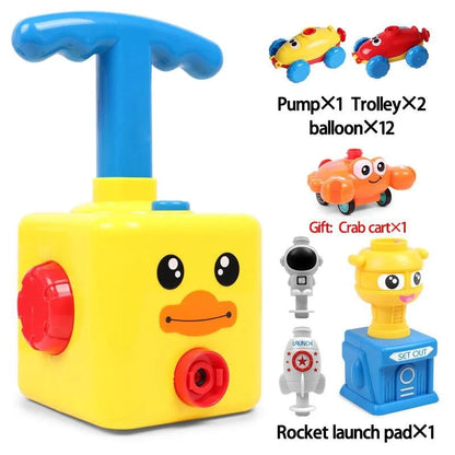🎁Fun Packed Balloon Car Toy Pump Set