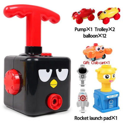 🎁Fun Packed Balloon Car Toy Pump Set